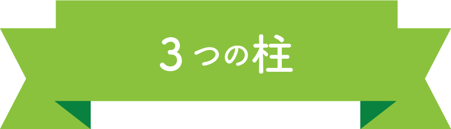 コープおおいた2030 3つの柱